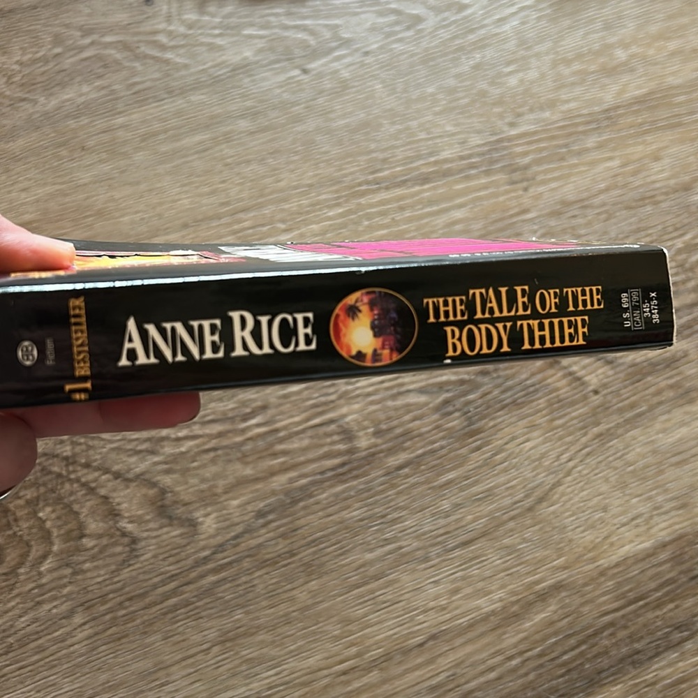 Vintage 1992 Anne Rice The Tale of the Body Thief Paperback Novel StepBack Cover - Picture 2 of 11